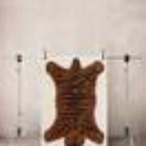 ALVE luggteppe 120x170 cm Brun