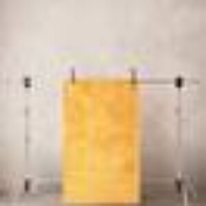 ANELA MINI viskoseteppe 100x150 cm Gul