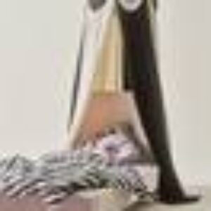 BLOCK sengehimmel Svart/hvit