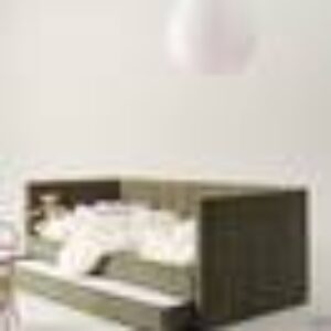 BOLINA barneseng 90x200 cm Mosegrønn