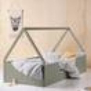 CAMPO barneseng 90x200 cm Grågrønn