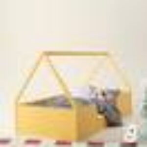 CAMPO barneseng 90x200 cm Gul