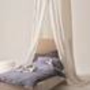 CORIA sengehimmel Hvit krystall transparent marmor