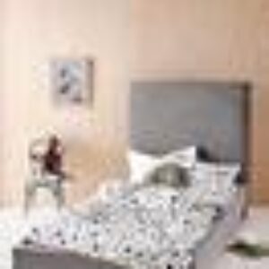 CURRAHEE barneseng 90x200 cm Mørk grå