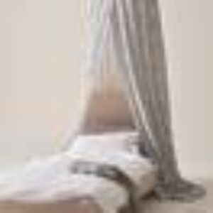 DALMATINA sengehimmel Hvit/grønn