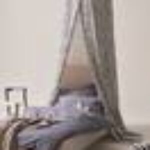 DALMATINA sengehimmel Hvit/svart