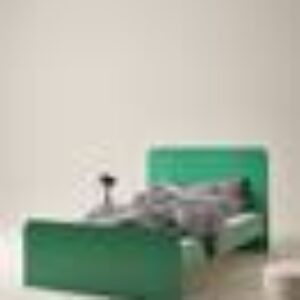 EMERALD barneseng 120x200 cm Grønn matt svart