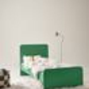 EMERALD MINI barneseng 90x200 cm Grønn matt svart