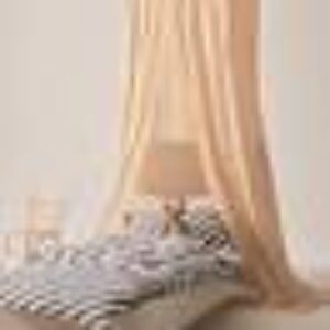 FRANNY sengehimmel Hvit/gul