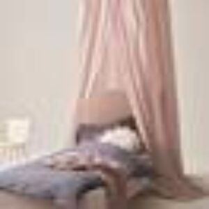 FRANNY sengehimmel Hvit/rosa