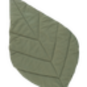 KEATON leketeppe 100x165 cm - økologisk Mørk grønn