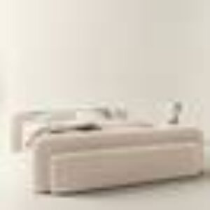 KOMORO sengeramme 160 cm BEIGE