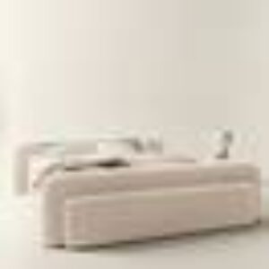 KOMORO sengeramme 180 cm BEIGE