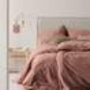 LOCRI sengesett enkeltseng - økologisk Rosa