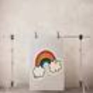 MADINA ullteppe 100x150 cm Grå/multi