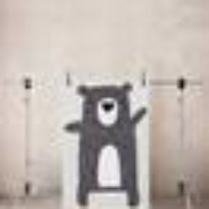 MAURITZ bomullsteppe 100x150 cm Grå