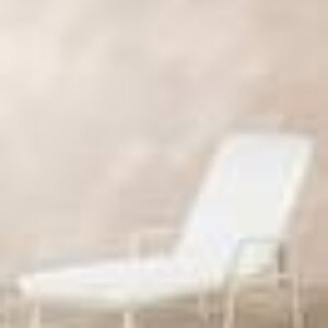 MENTON solseng Beige/hvit pute