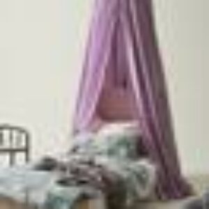 NADINE sengehimmel - økologisk Lilla