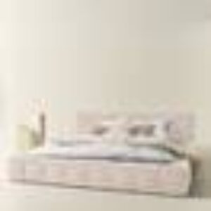 PELOW sengeramme 160 cm BEIGE