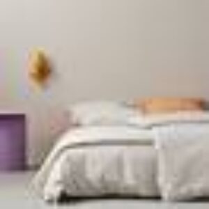 REMY sengesett enkeltseng - økologisk Lys Grå