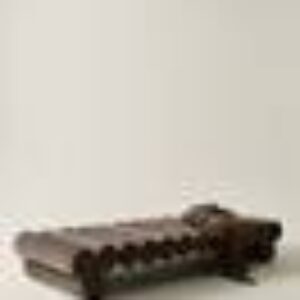 SIMONETTA dagseng Varm gråbrun