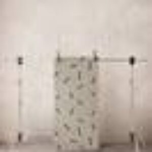 STICK bomullsteppe 80x150 cm Grå/Svart