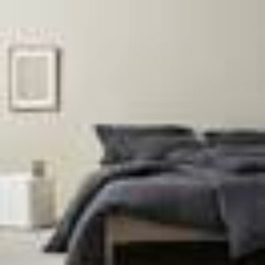 TOM sengesett enkeltseng - økologisk Mørk føflekk grå