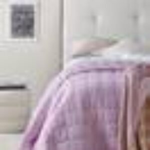 VANNA sengeteppe - enkeltseng 180x260 cm Lilla
