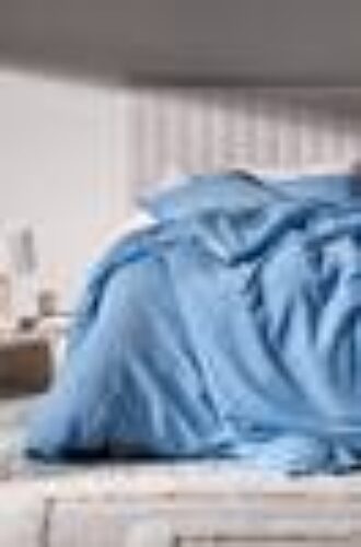 BETLEY sengesett enkeltseng Blå