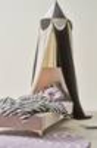 BLOCK sengehimmel Svart/hvit