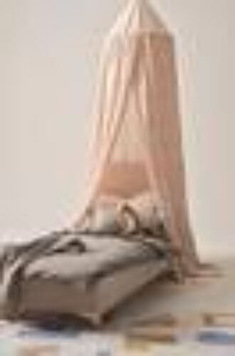 DALMATINA sengehimmel Biały/złoty