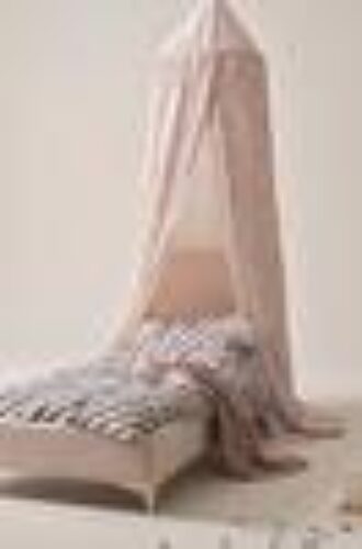 DALMATINA Sengehimmel Hvit/rosa