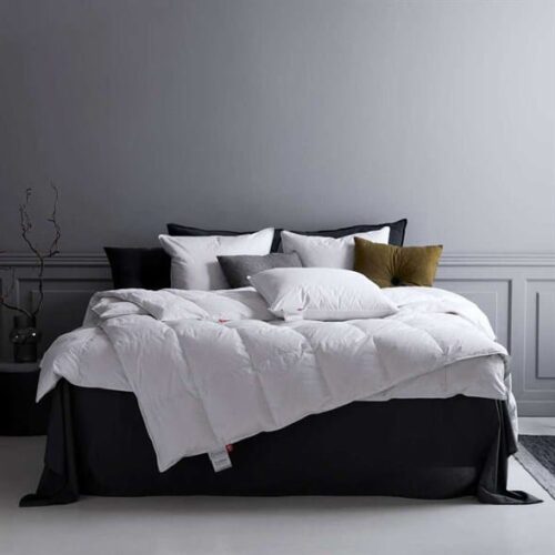 Dundyne 200×200 cm – Classic Lux – moskusandedun – medium dyne