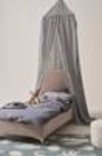 FRANNY sengehimmel Bialy/czarny