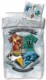 Harry Potter Sengetøy – 140×200 cm – Sengesett med logo fra  Hogwarts – 2 i 1 design – 100% bomull