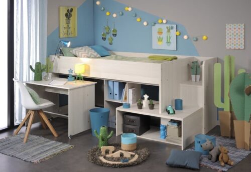 Higher halvhøy seng