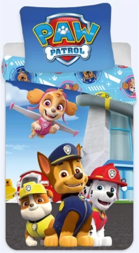 Junior sengetøy – Paw Patrol – Team Paw – 100×140 cm