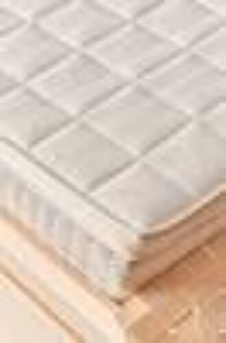 NENAR overmadrass 90×200 cm Matt hvit hvit