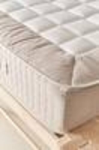 NOITE springfjærmadrass medium 180×200 cm Matt hvit hvit