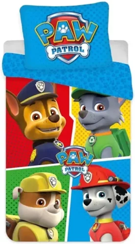 Paw Patrol sengetøy – 100% bomull – 140×200 cm