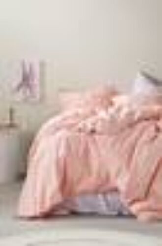 POPS sengesett enkeltseng Fersken