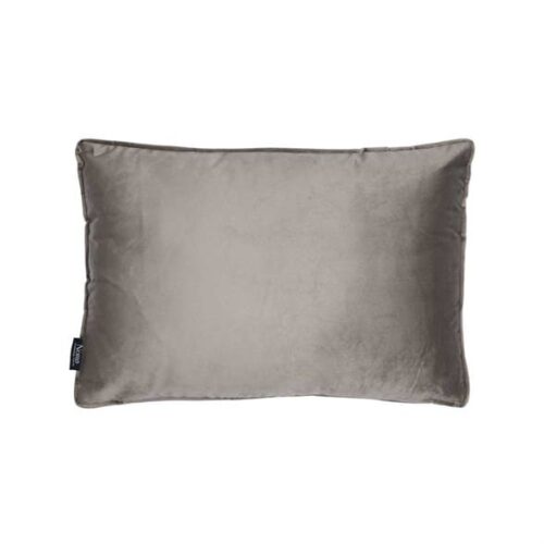 Pyntepute Nervøs Fløyel 35×50 cm – Hilda – Taupe