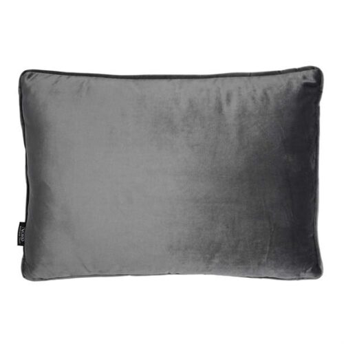 Pyntepute Nervøs Fløyel 40×60 cm – Hilda – Antrasitt