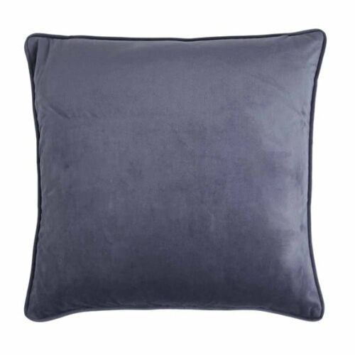 Pyntepute Nervøs Fløyel 45×45 cm – Hilda – Støvblå