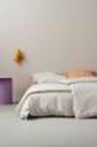 REMY sengesett enkeltseng – økologisk Lys Grå