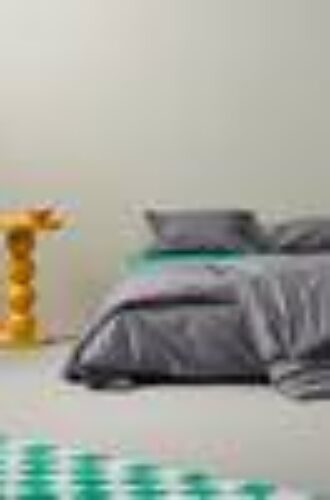 REMY sengesett enkeltseng – økologisk Varm Grå