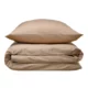 Sengesett 140×200/60×63 cm – Block Mocca – bomullssateng