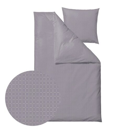 Sengesett 140×200/60×63 cm – Edge Dark Lavender – Bomull – Södahl
