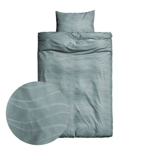 Sengesett 140×200/60×63 cm – Walter – Wave- bomullssateng