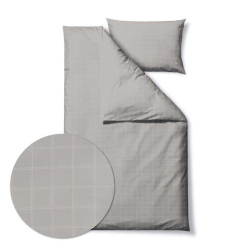 Sengesett 140×220/50×70 cm – Clear Beige – Bomull – Södahl